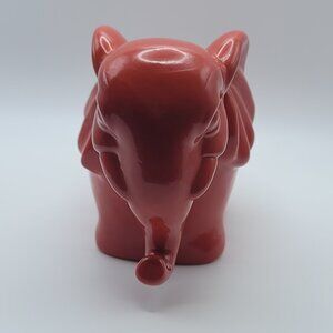 Vintage Asian  Red Elephant